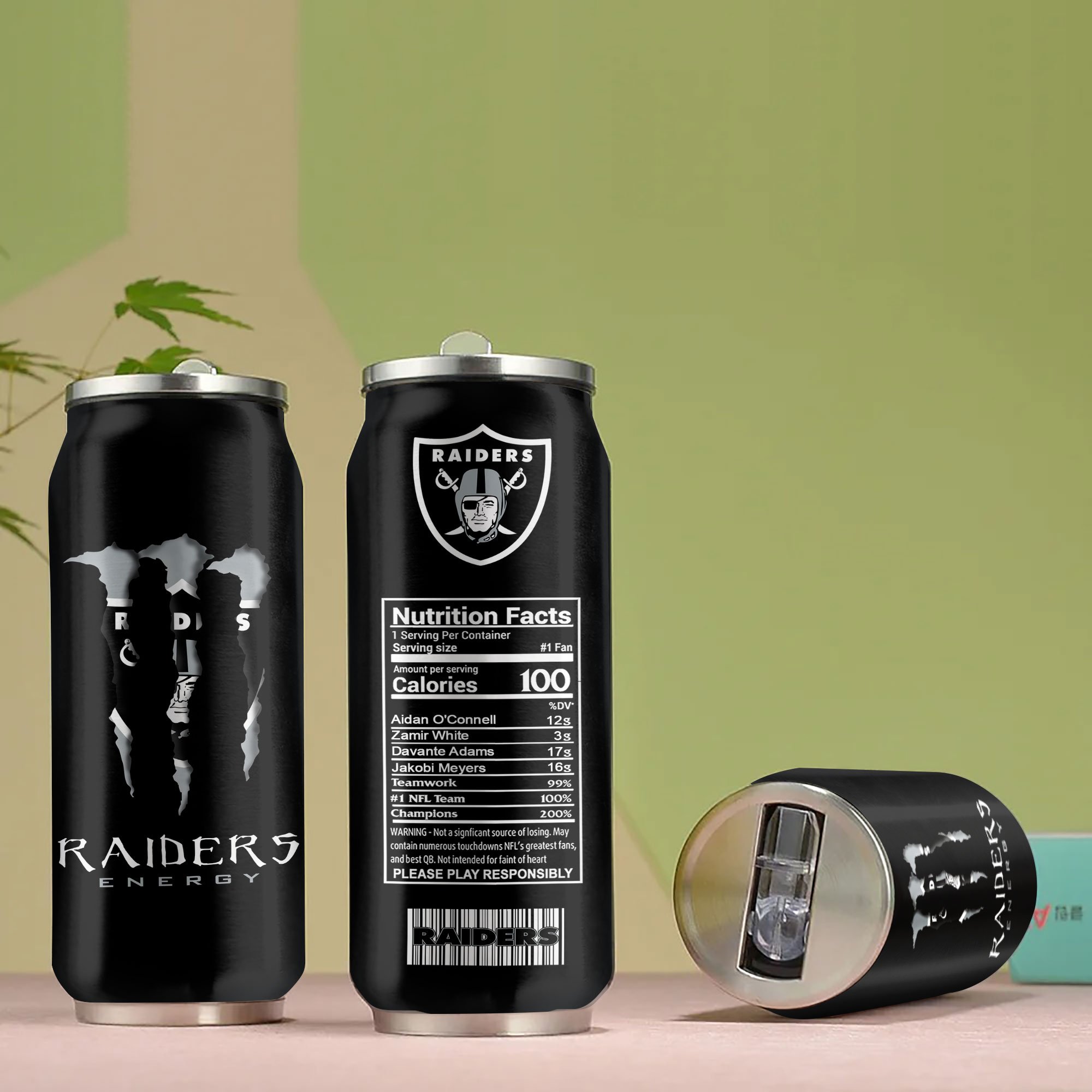 Las Vegas Raiders Monster Energy 10oz 59913 